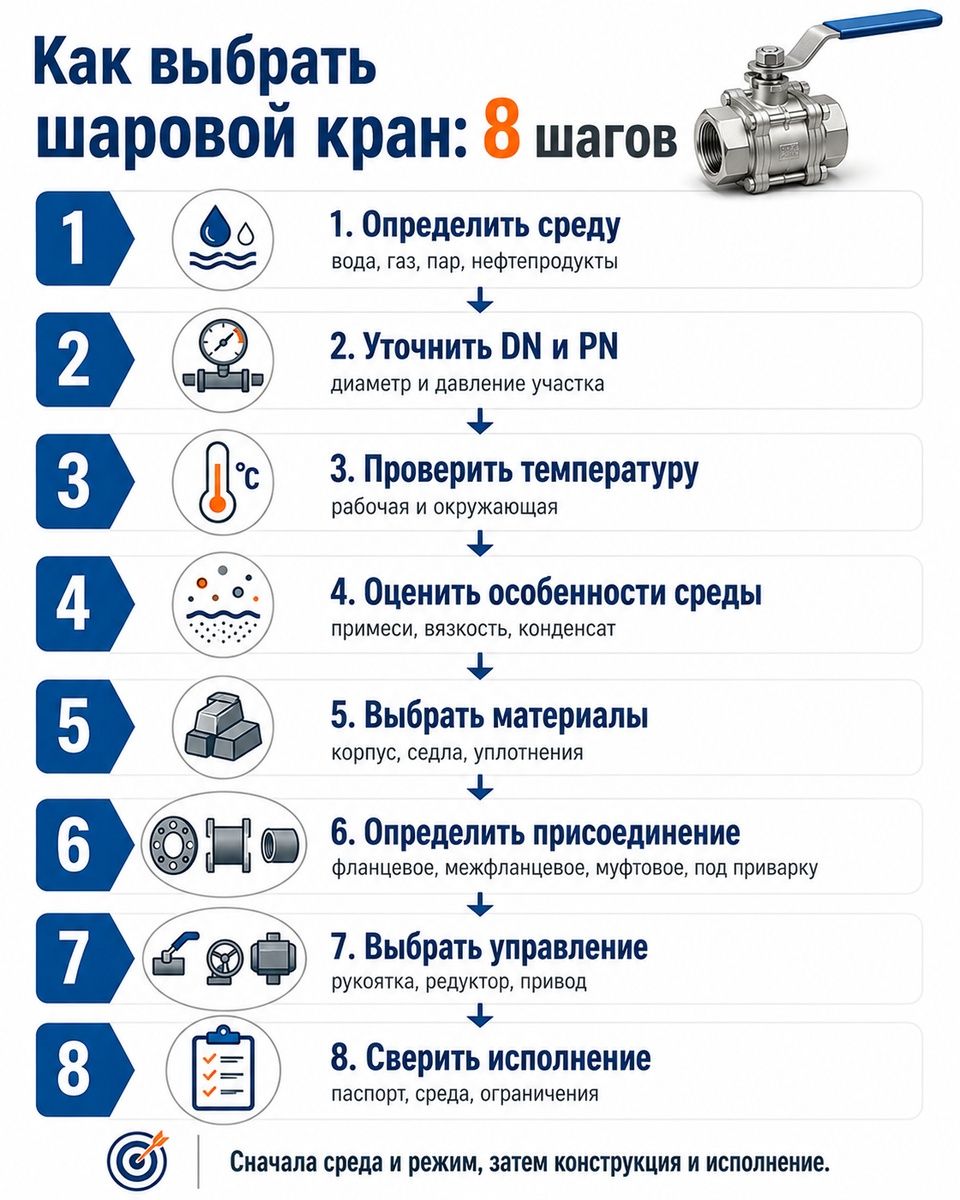 Температура, седла и привод
